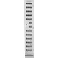 Casiers Clean Line, 12" x 12" x 76", Acier, Gris, Rivet (assembl&eacute;), Perfor&eacute; Par Equipment