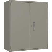 Lo-Boy Storage Cabinet, Steel, 2 Shelves, 40" H x 36" W x 18" D, Grey Par Equipment