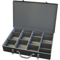 Compartment Steel Scoop Boxes, 17.875" W x 12" D x 3" H, 13 Compartments FL991 | Par Equipment