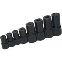 Tap Socket Set, 8 Pieces, 1/4"/3/8" Drive Size Par Equipment