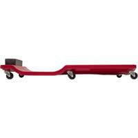 Red Low Profile Plastic Creeper Par Equipment