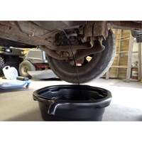 Black Oval Drain Pan Par Equipment