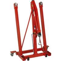 Folding Engine Crane, 2500 lbs. (1.25 tons) Capacity Par Equipment