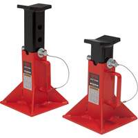 Jack Stands, Locking Pin, 5 tons Capacity, 9-1/2" - 15-3/4" H Par Equipment