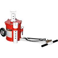Portable Air Lift Jack, 10 Ton(s) Capacity, 17-3/4" - 49-3/8" H Par Equipment