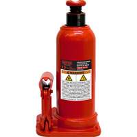 Bottle Jack, 12.5 Ton(s), Manual Hydraulic, 18-561/625" Raised Height Par Equipment