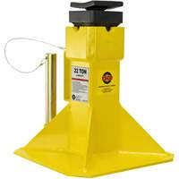 Jack Stands with Adjustable Screw Top Saddle, Locking Pin, 15-1/2" - 20-1/2" H Par Equipment