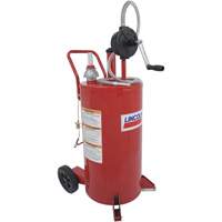 25-Gallon Steel Fuel Caddy with 2-Way Rotary Pump Par Equipment