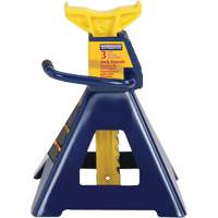 Jack Stand, Locking Handle/Ratchet, 3 tons Capacity, 19" H Par Equipment