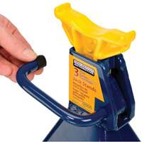 Jack Stand, Locking Handle/Ratchet, 3 tons Capacity, 19" H Par Equipment