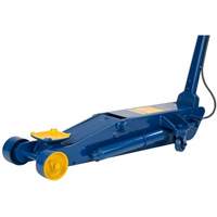 Long Chassis Service Jack, 10 Ton(s) Capacity, 6-3/4" Lowered, 25-1/2" Raised, Air Hydraulic Par Equipment