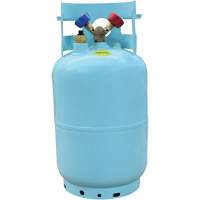30 Lbs DOT-Approved Recovery Cylinder with Float Switch Par Equipment
