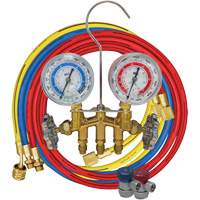 Ensemble de jauge &agrave; collecteur en laiton 2 voies R134A Par Equipment
