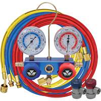 Ensemble de jauge &agrave; collecteur en aluminium 2 voies R134A Par Equipment