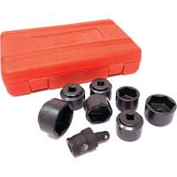 8 Pc. Extra-Low-Profile Oil Filter Socket Set Par Equipment