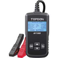 Testeur de batterie, de charge et de d&eacute;marrage BT50 avec imprimante Par Equipment