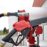 Red Ultra High-Flow Automatic Diesel Spout Nozzle Par Equipment