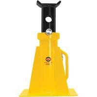 Support de v&eacute;rin &agrave; goupille, Tige verrouillable, Capacit&eacute; de 25 tonnes, 15-3/4" - 26-3/4" h Par Equipment