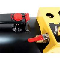 Ensemble de mise en place de talon haute pression de 9 gallons Hurricane "CAT-9", Aluminium Par Equipment