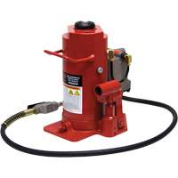 Standard Height Bottle Jack, 20 Ton(s), Air Hydraulic, 20-1/2" Raised Height Par Equipment