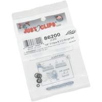 1/4" Clips & O-Rings Set Par Equipment