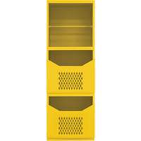 Spill Control Cabinet, 1 Shelves, 72" H x 24" W x 24" D, Steel, Grey FM034 | Par Equipment