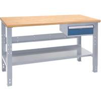Industrial Duty Workbench, 36" W x 72" D x 34" H, 1000 lbs. Capacity Par Equipment