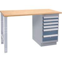 Industrial-Duty Workbench, 1000 lbs Cap., 72" W x 36" D, 34" H Par Equipment