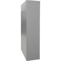 Armoire de rangement combin&eacute;e, 36" la x 18" p x 72" h, Gris Par Equipment