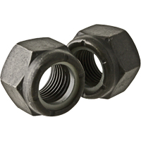 Hex Nut, 5/8" Dia., Black Oxide, Coarse Par Equipment