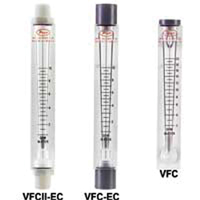 VFC In-Line Flow Meter - 2" Scale (No Valve), Tube Par Equipment