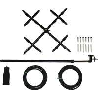 Ensemble de matrices de v&eacute;locit&eacute; en 16 points a/manche t&eacute;lescopique pour balom&egrave;tre Par Equipment
