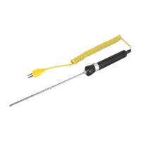 Immersion Thermocouple Probe, 11-1/4" " L Par Equipment