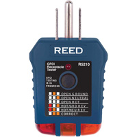 Receptacle Tester with GFCI Par Equipment