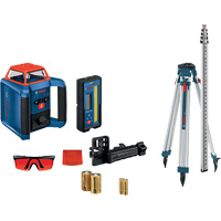 Revolve2000 Self-Leveling Horizontal Rotary Laser Kit, 2000' (609.6 m), 670 Nm Par Equipment