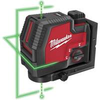 21 Redlithium™ USB Rechargeable Green Cross Line and Plumb Points Laser IC624 | Par Equipment