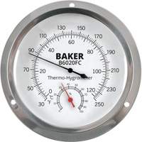 Thermo-hygromètre à cadran, 0,0% - 100% RH, 30 - 250°F (0 - 120°C) IC683 | Par Equipment