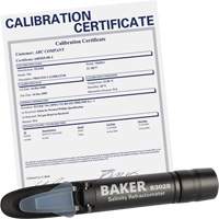 Refractometer with ISO Certificate, Analogue (Sight Glass), Salinity Par Equipment
