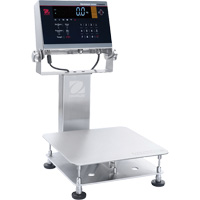 Defender 6000 Washdown Bench Scale, 25 lbs. Capacity, 11-4/5" L x 11-4/5" W Par Equipment