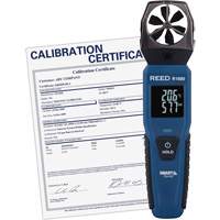 An&eacute;mom&egrave;tre &agrave; h&eacute;lices Bluetooth Smart avec certificat de calibration, Enregistrement des donn&eacute;es, Gamme de v&eacute;locit&eacute; d'air de 0,6 - 25 m/sec/118 - 4921 pi/min/2,1 - 90 km/h/1,3 - 55,9 mi/h Par Equipment