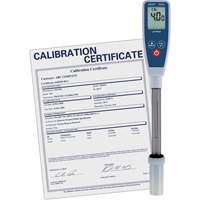 Long Stem pH Meter with Traceable Certificate Par Equipment