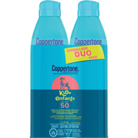 &eacute;cran solaire r&eacute;sistant &agrave; l'eau Kids, FPS 50, A&eacute;rosol Par Equipment