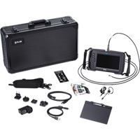 Ensemble de vid&eacute;oscope haute performance avec cam&eacute;ra HD double & longue sonde, 1280" lo x 720" la Affichage, 1024 x 600 pixels, 4,9 mm (0,19") T&ecirc;te de cam&eacute;ra Par Equipment