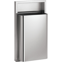 Poubelles, Acier inoxydable, 12 gal. US Par Equipment