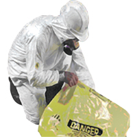 Sure-Guard Hazardous Waste Removal Liners, Asbestos, 50" L x 35" W, 3 mil Par Equipment
