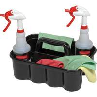 Deluxe Janitorial Cleaning Caddy Par Equipment