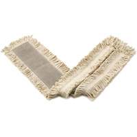 Castaway Dust Mop, Slip On Style, Cotton/Yarn, 48" L x 5" W Par Equipment