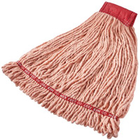 Web Foot&reg; Shrinkless Wet Mop, Antimicrobial, Yarn, 24 oz., Loop Style Par Equipment