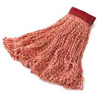 Super Stitch Wet Mop, Floor Finishing, Cotton/Yarn, 21 oz., Loop Style Par Equipment