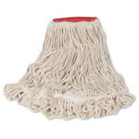Super Stitch Wet Mop, Floor Finishing, Cotton/Yarn, 21 oz., Loop Style Par Equipment